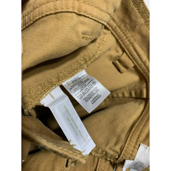 NEW LOFT Button Front High Rise Skinny Ankle Pants Tan Size 10 Women MSRP $79.50 - Picture 6 of 8